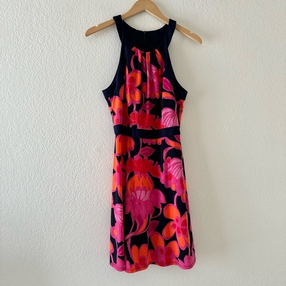 Trina Turk Dresses & Skirts - Trina by Trina Turk Halter floral a line dress
